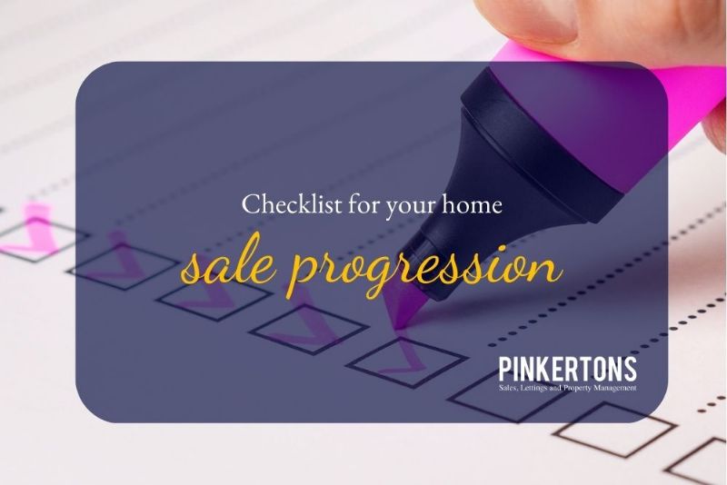 Checklist for your home sale progression